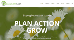 Desktop Screenshot of businessclan.com